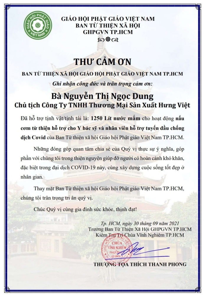 Thiện nguyện trong mùa dịch Covid 